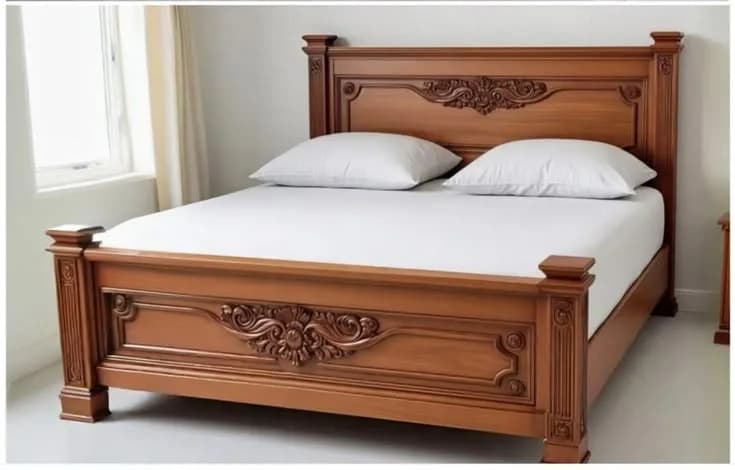 Gisenyi oak bed